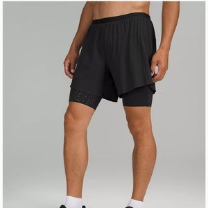 Lululemon Men’s limited edition Surge lined short 6” NWOT size XL